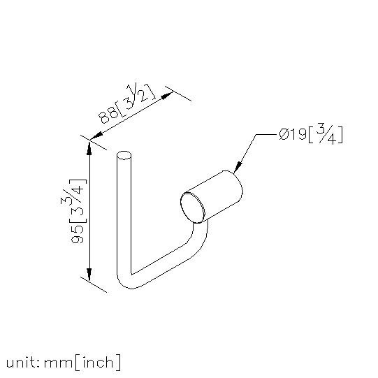 壁式捲筒衛生紙架